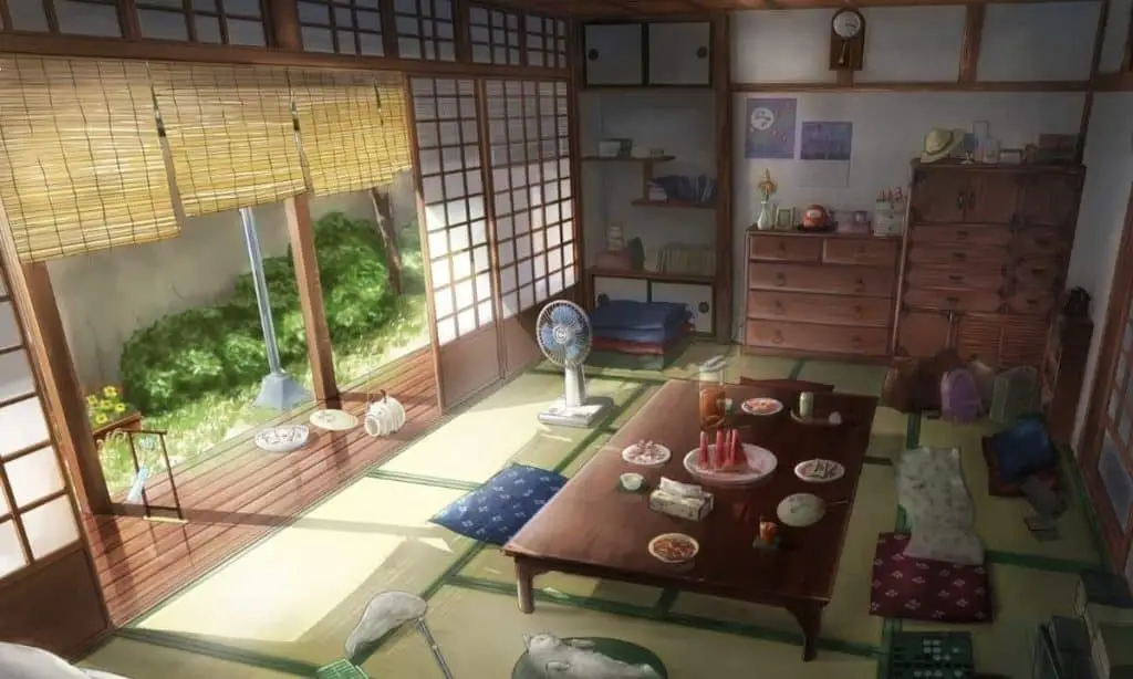 Anime Living Room  Interior Rumah Ruangan