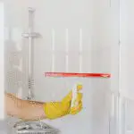 How to clean tempered glass shower