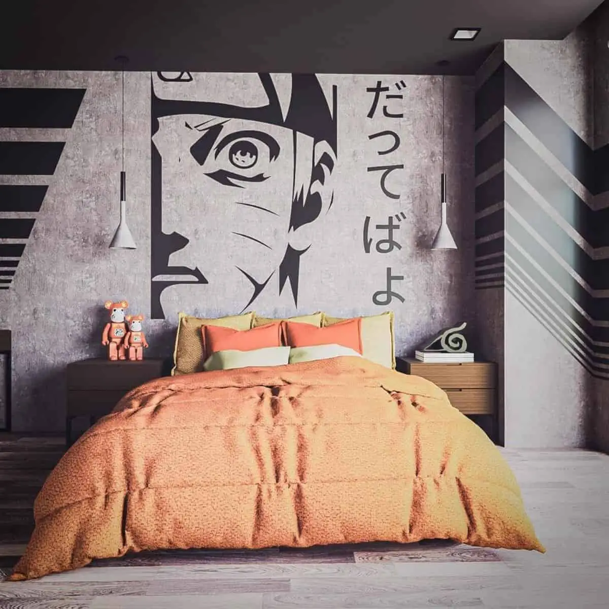 Naruto bedroom idea