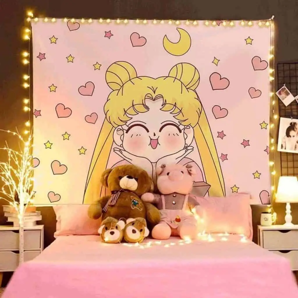 Sailor moon bedroom ideas tapestry