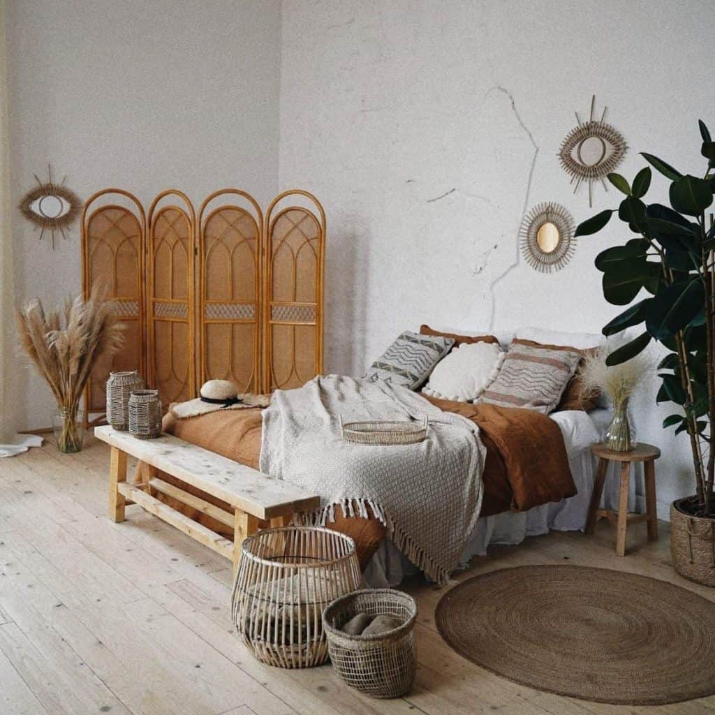 Organic and natural materials to create Scandinavian and Japanese aesthetics