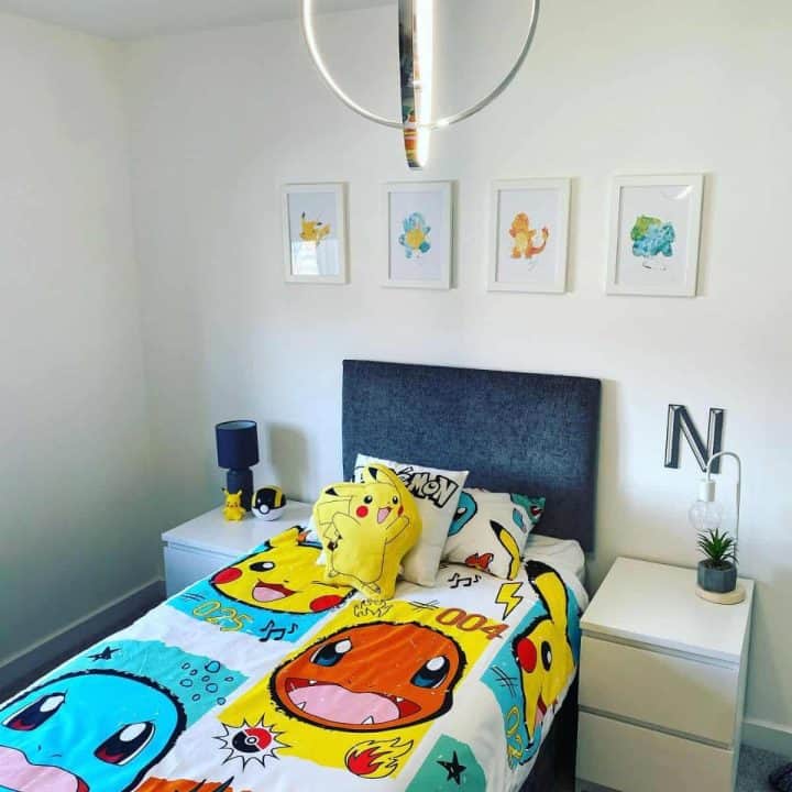 Pokemon Bedroom Ideas D Cor Accessories And Design Layout   Pokemon Bedroom Design 720x720 